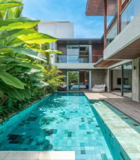 Private Tropical Garden Pool