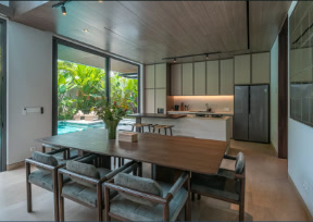 The Residences Gourmet Kitchen & Dining Space
